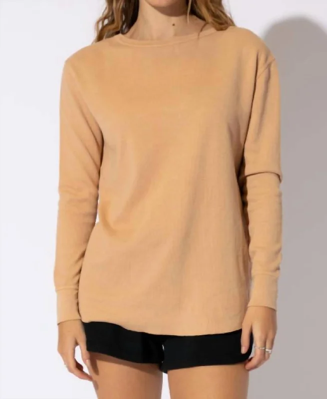 Maria Thermal Top In Sand