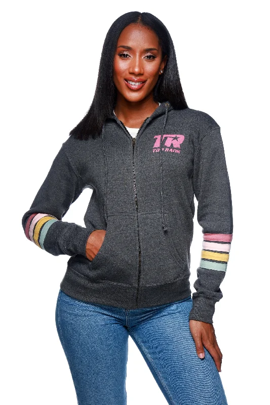 Full Zip Top Rank Women's Hoodie