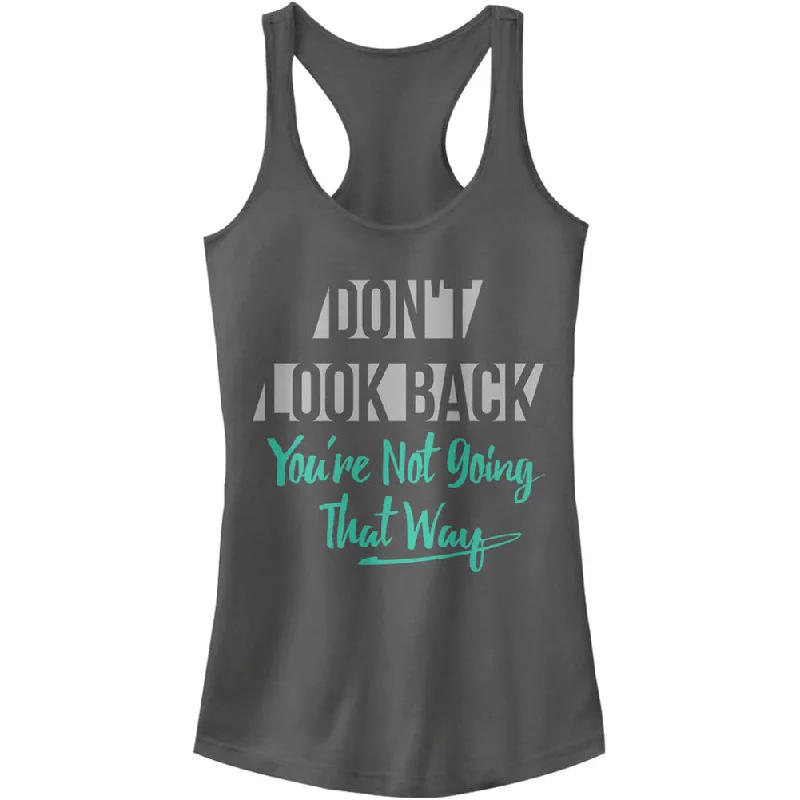 Dont Look Back - Racerback Womens Tank