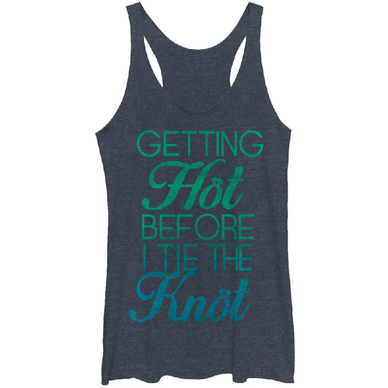 Knot - Heather - Racerback Womens Tank