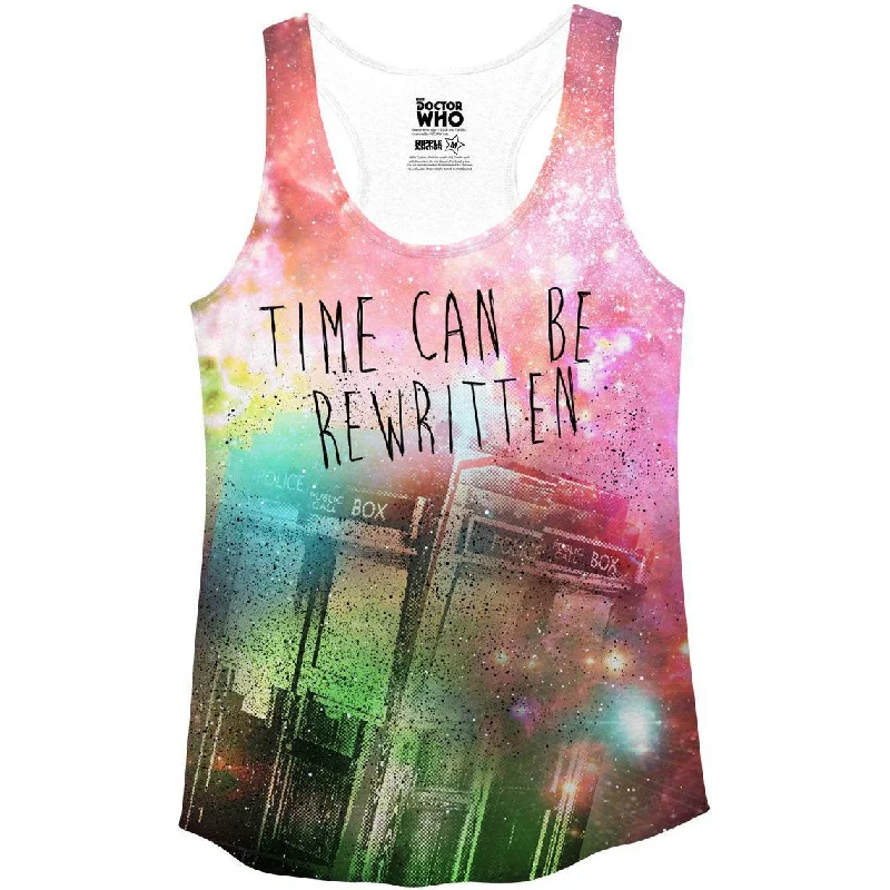 Time Can Be Rewritten Womens Tank