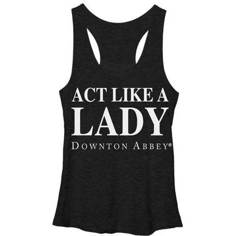 LAdy - Heather - Racerback Womens Tank