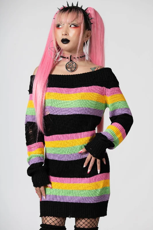 Good Vibes Knit Sweater Dress Good Vibes Knit Sweater Dress