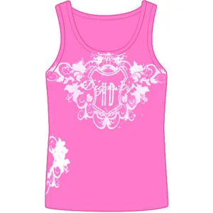 Floral Crest Womens Tank