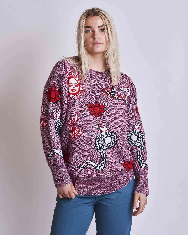 Kip&Co X Mirka Wicked But Virtuous Knitted Sweater