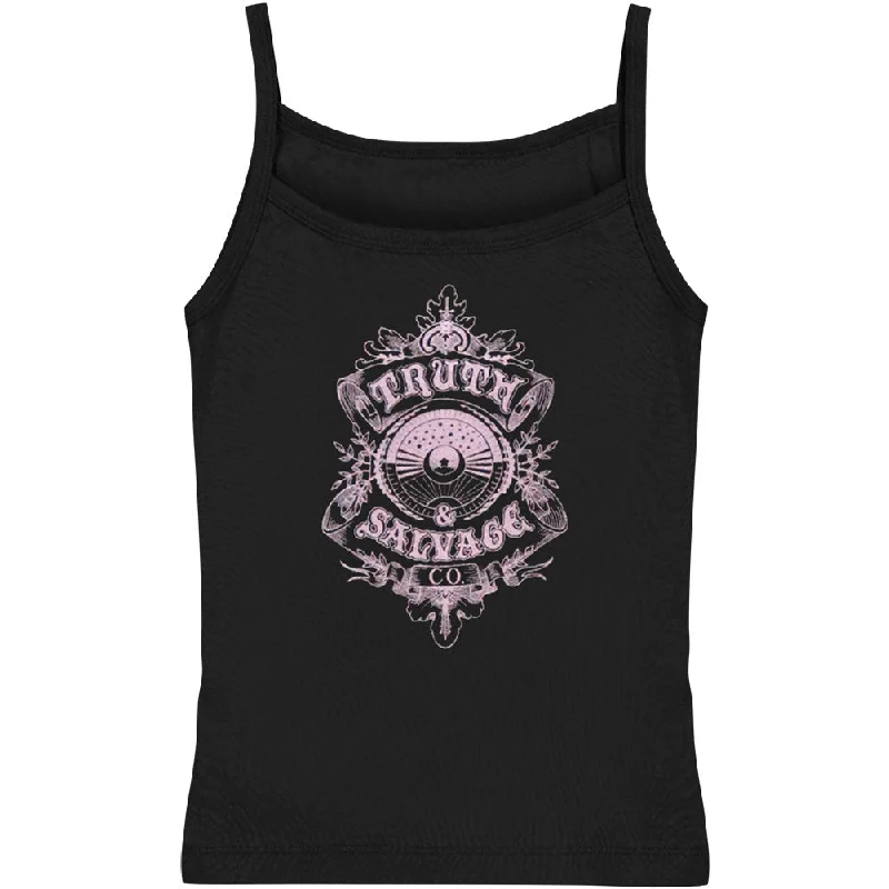 Brown Logo Womens Tank