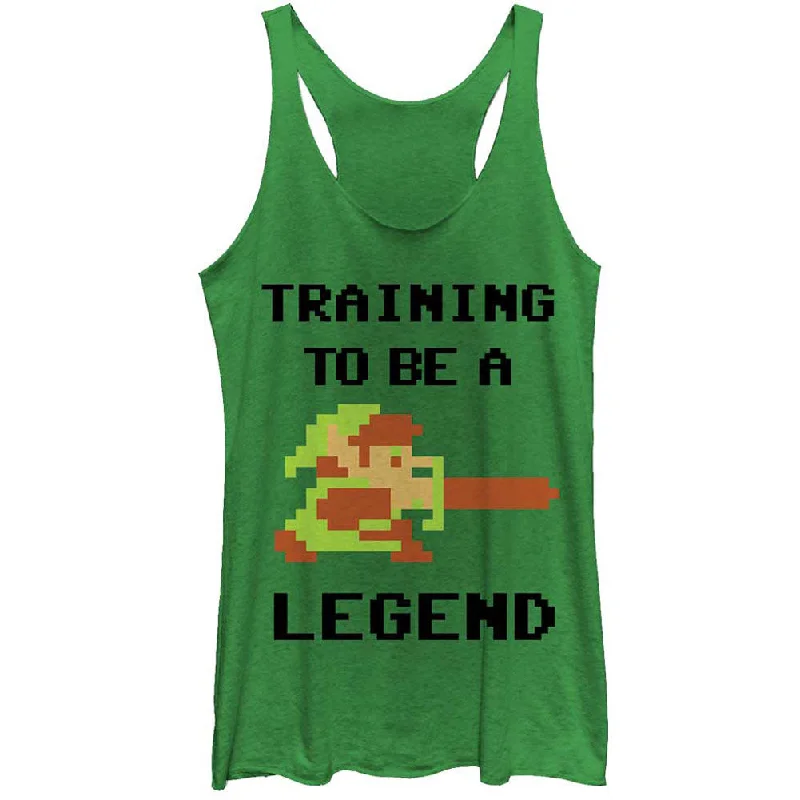 Legend Pixel - Racerback Womens Tank