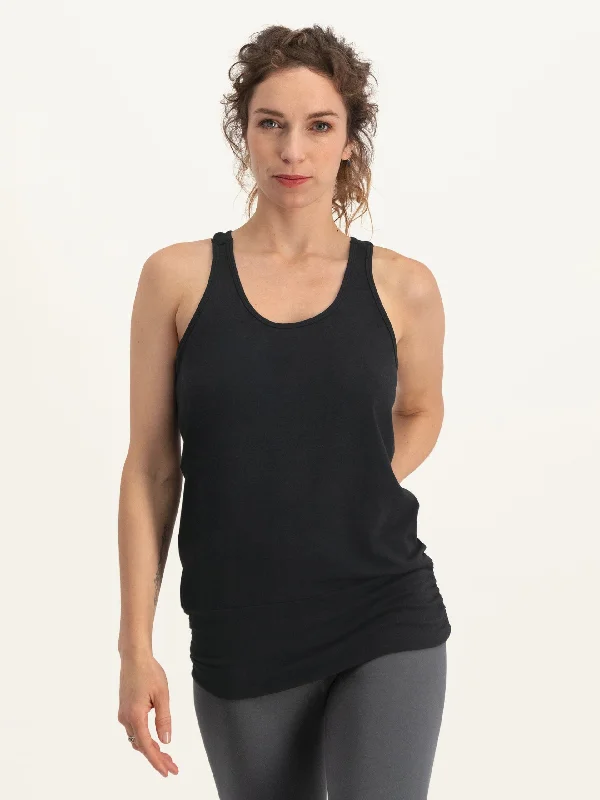 Urban Goddess Kami Yoga Tank - Urban Black